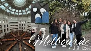 road trip to Bendigo, visiting the State Library Victoria, Royal Botanic Gardens