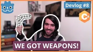 I HATE to LOVE this weapon! Porting our Unity game to Godot #devlog #008