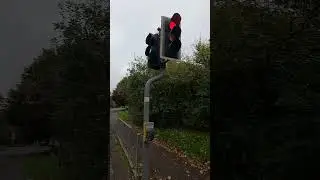 Bishop's Stortford: Villiers-Sur-Marne Avenue, PEEK LED Traffic Lights Pelican Crossing