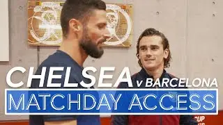 🎥Matchday Access | Chelsea v Barcelona: Abraham & Barkley🔥