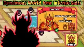 Dynamons World New Exclusive Inferno Suit!🤯😱☠🤐😈🔥💯🥳🥵🤫👇🏻 #dynamonsworld #pokemon #viralvideo2025 #like