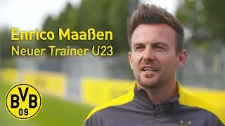 Unser neuer U23-Trainer Enrico Maa&szlig;en im Portr&auml;t