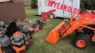 2024 Lawn care setup (19 years old)