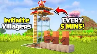 NEW Minecraft Villager Breeder 1.21+ (Bedrock & Java) - Super Easy!