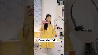 Maa Vs Beti in Future | Indian Parents In 2040 🤣 | Content Creator Vs Engineer #shorts