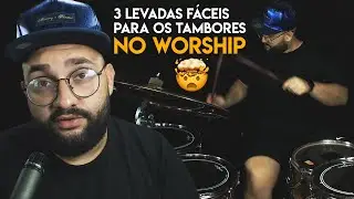 🔥 3 SOLOS FÁCEIS NOS TAMBORES PARA WORSHIP 🔥