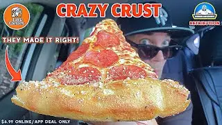 Giving Little Caesars&reg; A 2nd Chance With The Crazy Crust Pizza Review!🍕 | Success? | theendorsement