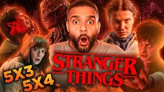 STRANGER THINGS Season 5 Episodes 3 & 4 REACTION! | Will Went Completely Crazy! 😱