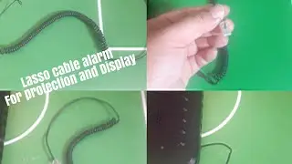 CABLE CENTRY ALARM LASSO MODEL FOR OCTOPUS STATION ALARM : For Protection and display