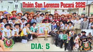 INST. FOLK. UNION SAN LORENZO DE PUCARÁ - HUANCAYO ///2025/// DIA: 5