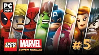 LEGO Marvel Super Heroes &ndash; Part 5 | Stark Tower Infiltration & Hulkbuster Battle