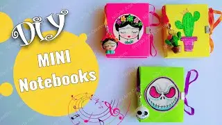 DIY mini notebook / Cómo hacer mini libretas artesanales