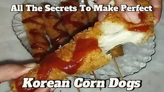 Secret Recipe to Make Korean Corn Dog🌭 | Easy,Cheesy,Crispy Corn Dog😋| Kid's Favourite Meal🤤|
