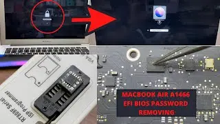HOW TO REMOVE MACBOOK AIR A1466 FOGET EFI BIOS PASSWORD