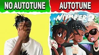 AUTOTUNE VS NO AUTOTUNE ||  KSI ft FUTURE , 21 SAVAGE ( NUMBER 2 )  * genius *