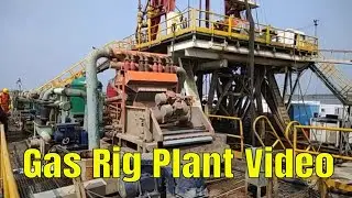 How to Plant work at ONGC Gas Rig | Gas Rig Plant | Gas Rig Plant Video