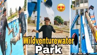 Full masti wildventurewaterpark😍 with all friends