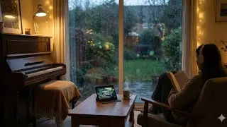Deep Calm Focus | Piano Rain Binaural Ambient Music (3 Minutes)