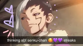 gen saying &ldquo;senku-chan&rdquo; [full 1st season edition]
