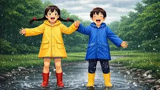 Paper Boat Memories | A Ghibli-Style Rainy Day Story