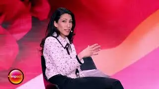 Huma Abedin having a fire side chat with President Rafał Trzaskowski | Impact