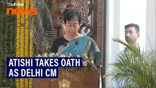 AAP leader Atishi takes oath as Chief Minister of Delhi Saturday