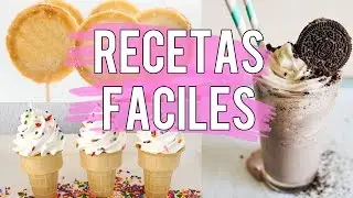 Recetas fáciles de postres que debes probar - Tutoriales Belen