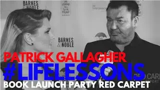 Interview with Patrick Gallagher at Life Lessons from a Total Failure Book Launch Party