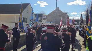 Sandy Road Flute Band - Andrew Currie memorial parade 15thmarch 2025