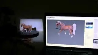 【高速3次元スキャナPicoScan】スキャン