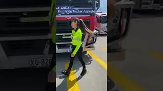 FIRST PINAY TRUCKER IN AUSTRALIA #pinoytrucker #pinoytruckeraustralia