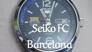 Seiko 5 FC Barcelona Edition Automatic 24 Jewels Preview | ceelifemedia | Seiko Automatic | 4R36