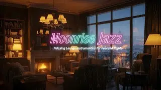 Moonrise Jazz 🌕 || Relaxing Lounge Instrumentals for Peaceful Nights