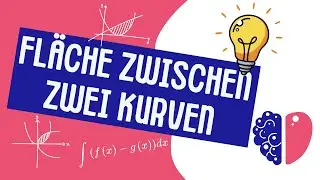 Fläche zwischen zwei Kurven mit dem Integral berechnen