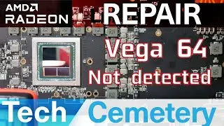 Ремонт видеокарты PowerColor Vega 64 Red Devil - не распознается