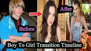 Beautiful Trans Girl before And After || Boy To Girl Transition Timeline || Trans Studio