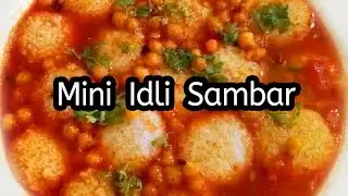Button Idli Rasam - Mini Idli Sambar Recipe - How to Make Mini Idli Sambar Recipe