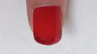 Foil French Nail Art