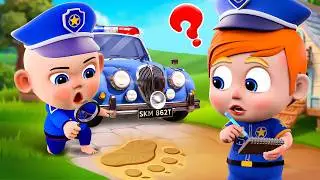 Baby Police Officer Song | Police Cartoon and Nursery Rhymes & Kids Songs | PIB World