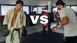 Karateka Reta a Boxeador En Un Combate Real 👊🏽🔥 - CAROCA