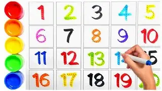 Counting Numbers 1 to 100 | 123 Learning for Kids | Numbers Song | Ginti 1-100 | Kids Education