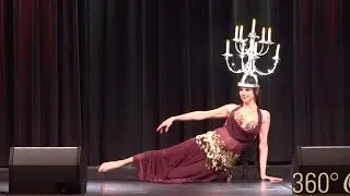 Meniyah - Shamadan oriental dance at belly dance festival 360&deg; Orient 2016