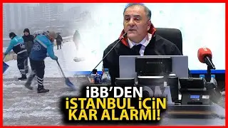 İBB’den İstanbul İçin Kar Alarmı! Nuri Aslan Son Durumu ve Rakamları Paylaştı