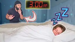 SNEAKING BACK IN THE HOUSE AT 3AM PRANK ON GIRLFIREND (SHE KICKED ME OUT)