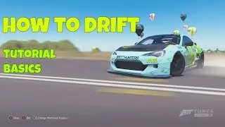 how to drift in forza horizon 3 - drift tutorial