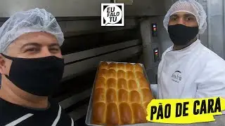 COMO É FEITO O PÃO DE CARÁ QUE SÓ EXISTE EM SANTOS
