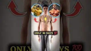 15 Minute Workout 🔥 | Build Muscular Body Fast in 30 Days #workout #exercise #gym #motivation#shorts
