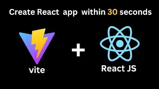 How to create react app using Vite | Faster way create react app