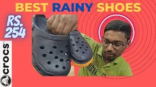 Best CROCS/CLOGS 👞for Monsoon ☔ | BRUTON Men Blue Clogs Sandal UNBOXING AND REVIEW of Rainy shoes
