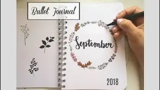 BULLET JOURNAL - SEPTEMBER SPREAD + GIVEAWAY!